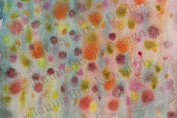 Watercolour dots